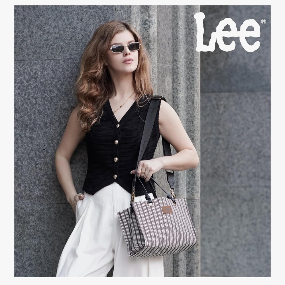 Elegant Striped Tote Bag